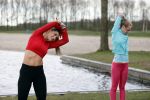 Ouderkerk aan de Amstel 17 maart 2020
Nicolette Kluijver en PT Olga Kocak geven live op insta een training voor hun volgers ivm het Corona Virus