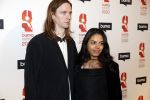 Hilversum 9 maart 2020
Uitreiking Buma awards in studio 21 op het mediapark. Pepijn Lanen en zijn vrouw Coco op loper metb hun baby