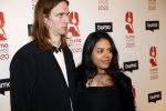Hilversum 9 maart 2020
Uitreiking Buma awards in studio 21 op het mediapark. Pepijn Lanen en zijn vrouw Coco op loper metb hun baby
