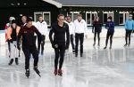 Amsterdam 4 februari 2020
Perspresentatie Hollandse 100 voor Lymph&Co op de Jaap Eden schaatsbaan.
Prins Bernahrd jr en Prinses Margriet zijn ook aanwezig.