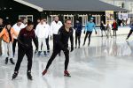 Amsterdam 4 februari 2020
Perspresentatie Hollandse 100 voor Lymph&Co op de Jaap Eden schaatsbaan.
Prins Bernahrd jr en Prinses Margriet zijn ook aanwezig.