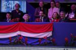 Amsterdam 23 januari 2020
Jumping Amsterdam in de Rai. Prinses Beatrix en Tjalling ten cate op de tribune