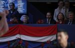 Amsterdam 23 januari 2020
Jumping Amsterdam in de Rai. Prinses Beatrix en Tjalling ten cate op de tribune