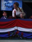 Amsterdam 23 januari 2020
Jumping Amsterdam in de Rai. Prinses Beatrix en Tjalling ten cate op de tribune