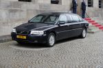 Amsterdam 15 januari 2020
Tweede dag van de nieuwjaarsreceptie in paleis op de dam .Koning Willem Alexander Koningin Maxima en Prinses Beatrix zijn aanwezig. de verlengede auto Volvo van Prinses Beatrix . Bouwjaar 2006
