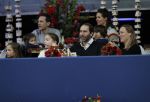Amsterdam26 januari 2020
Prinses Margarita met haar man Tjalling ten Cate en hun dochters Julia en Paola bij Jumping Amsterdam in de RAI