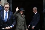 Amsterdam 14 januari 2020
Nieuwjaarsreceptie van Koningin Maxima en Koning Willem Alexander in het paleis op de dam. Prinses Margriet
