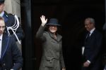 Amsterdam 14 januari 2020
Nieuwjaarsreceptie van Koningin Maxima en Koning Willem Alexander in het paleis op de dam. Prinses Margriet