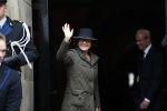 Amsterdam 14 januari 2020
Nieuwjaarsreceptie van Koningin Maxima en Koning Willem Alexander in het paleis op de dam. Prinses Margriet