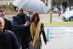 Lelystad 15 januari 2020
Rechtszaak Rossana Kluivert en haar zoon Nino Wilkes tegen het tv programma Tros Opgelicht bij de rechtbank in Lelystad. Rachel Hazes