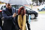 Lelystad 15 januari 2020
Rechtszaak Rossana Kluivert en haar zoon Nino Wilkes tegen het tv programma Tros Opgelicht bij de rechtbank in Lelystad. Rachel Hazes