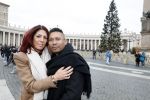 Rome 4 januari 2020
Rachel hazes en haar vriend Mike slapen in Hotel Palazzo Naiadi en bezoeken het Vaticaan.