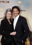 Amsterdam 1 februari 2020
Premiere Kruimeltje in Tuschinski. Rick Engelkes met vriendin Marie Claire Noorlander en haar zoons