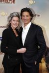 Amsterdam 1 februari 2020
Premiere Kruimeltje in Tuschinski. Rick Engelkes met vriendin Marie Claire Noorlander en haar zoons