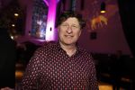 Zaandam 11 maart 2020
Het boeckenbal in de Bullekerk in Zaandam . Rob Muntz met gulp open