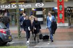Lelystad 15 januari 2020
Rechtszaak Rosanna Kluivert en haar zoon Nino Wilkes tegen het tv programma Tros Opgelicht bij de rechtbank in Lelystad. Rosanna met haar advocaat Royce de Vries