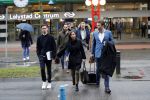 Lelystad 15 januari 2020
Rechtszaak Rosanna Kluivert en haar zoon Nino Wilkes tegen het tv programma Tros Opgelicht bij de rechtbank in Lelystad. Rosanna met haar advocaat Royce de Vries