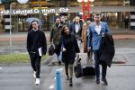 Lelystad 15 januari 2020
Rechtszaak Rosanna Kluivert en haar zoon Nino Wilkes tegen het tv programma Tros Opgelicht bij de rechtbank in Lelystad. Rosanna met haar advocaat Royce de Vries
