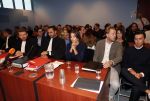 Lelystad 15 januari 2020
Rechtszaak Rosanna Kluivert en haar zoon Nino Wilkes tegen het tv programma Tros Opgelicht bij de rechtbank in Lelystad. Rosanna met haar advocaat Royce de Vries