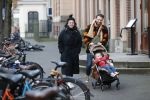 Amsterdam 1 februari 2020
Roxeanne Hazes met vriend Erik Zennes en zoon Fender bij artis.