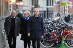 Amsterdam 19 januari 2020
Herdenkingsdienst Martin Elfrink de partner van Andre v Duin die afgelopen maandag overleden is . De Dienst was in het deLamar theater. Paul de Leeuw met partner Stefan Nugter en Simone Kleinsma