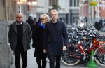 Amsterdam 19 januari 2020
Herdenkingsdienst Martin Elfrink de partner van Andre v Duin die afgelopen maandag overleden is . De Dienst was in het deLamar theater. Paul de Leeuw met partner Stefan Nugter en Simone Kleinsma