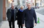Amsterdam 19 januari 2020
Herdenkingsdienst Martin Elfrink de partner van Andre v Duin die afgelopen maandag overleden is . De Dienst was in het deLamar theater. Paul de Leeuw met partner Stefan Nugter en Simone Kleinsma