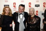 Hilversum 9 maart 2020
Uitreiking Buma awards in studio 21 op het mediapark. Stephen Emmer met familie