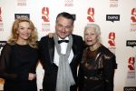 Hilversum 9 maart 2020
Uitreiking Buma awards in studio 21 op het mediapark. Stephen Emmer met familie