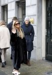 Amsterdam 3 februari 2020
Sylvie Meis vertrekt na dag werken vanuit hotel The Dylan.