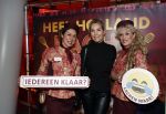 Nieuwegein 4 februari 2020
Premiere Heel Holland lacht in schouwburg de Kom. Tanja Jess met haar manager