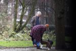 Amsterdam 31 januari 2020
Tom Egbers laat bellend zijn hond uit