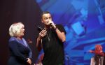 Amsterdam 10 februari 2020
Uitreiking edisons in de westergasfabriek . Najib Amhali presenteert de avond.
Willeke Alberti krijgt ouvre Edison uit handen van Dinand Woesthof