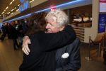Schiphol 4 februari 2020
Katja Schuurman Peter Faber Willibrord Frequin Gerard Cox en Barrie Stevens vertrekkenb vanaf schiphol naar Suriname voor de opnames van het RTL4 programma Beter laat dan ooit. Willibrord met zijn vriendin
