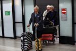 Schiphol 28 februari 2020
Aankomst Willibrord Frequin Barry Stevens Gerard Cox en Peter Faber op schiphol na de opnames van hun programma beter laat dan nooit.