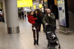 Schiphol 27 februari 2020
Wesley Sneijder haalt zijn zoon Xess Xava en Yolathe Cabau v Kasbergen op nadat ze van uit Los Angeles naar Amsterdam/schiphol zijn gevloegen.