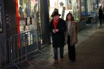 Amsterdam 10 februari 2020
Youp v t Hek  en zijn vrouw Debbie Petter . Youp eet een pepermuntje