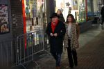 Amsterdam 10 februari 2020
Youp v t Hek  en zijn vrouw Debbie Petter . Youp eet een pepermuntje