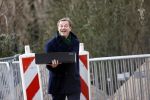 Amsterdam 20 februari 2021
Albert Verlinde heeft eten gehaald bij v Dam en loopt via het vondelpark met zijn hondje naar huis