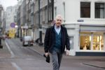 Amsterdam 4 maart 2021
Andre v Duin thuis in zijn huis en op straat op de grachten in Amsterdam.