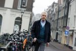 Amsterdam 4 maart 2021
Andre v Duin thuis in zijn huis en op straat op de grachten in Amsterdam.