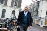 Amsterdam 4 maart 2021
Andre v Duin thuis in zijn huis en op straat op de grachten in Amsterdam.