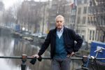 Amsterdam 4 maart 2021
Andre v Duin thuis in zijn huis en op straat op de grachten in Amsterdam.