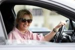 Amstelveen 25 februari 2021
Anouk Smulders achter het stuur van haar auto