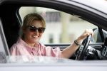 Amstelveen 25 februari 2021
Anouk Smulders achter het stuur van haar auto
