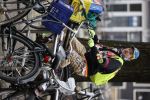 Amsterdam 4 maart 2021
Bas Kosters op de fiets in Amsterdam