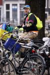Amsterdam 4 maart 2021
Bas Kosters op de fiets in Amsterdam