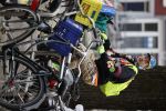 Amsterdam 4 maart 2021
Bas Kosters op de fiets in Amsterdam
