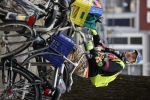 Amsterdam 4 maart 2021
Bas Kosters op de fiets in Amsterdam