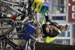 Amsterdam 4 maart 2021
Bas Kosters op de fiets in Amsterdam
